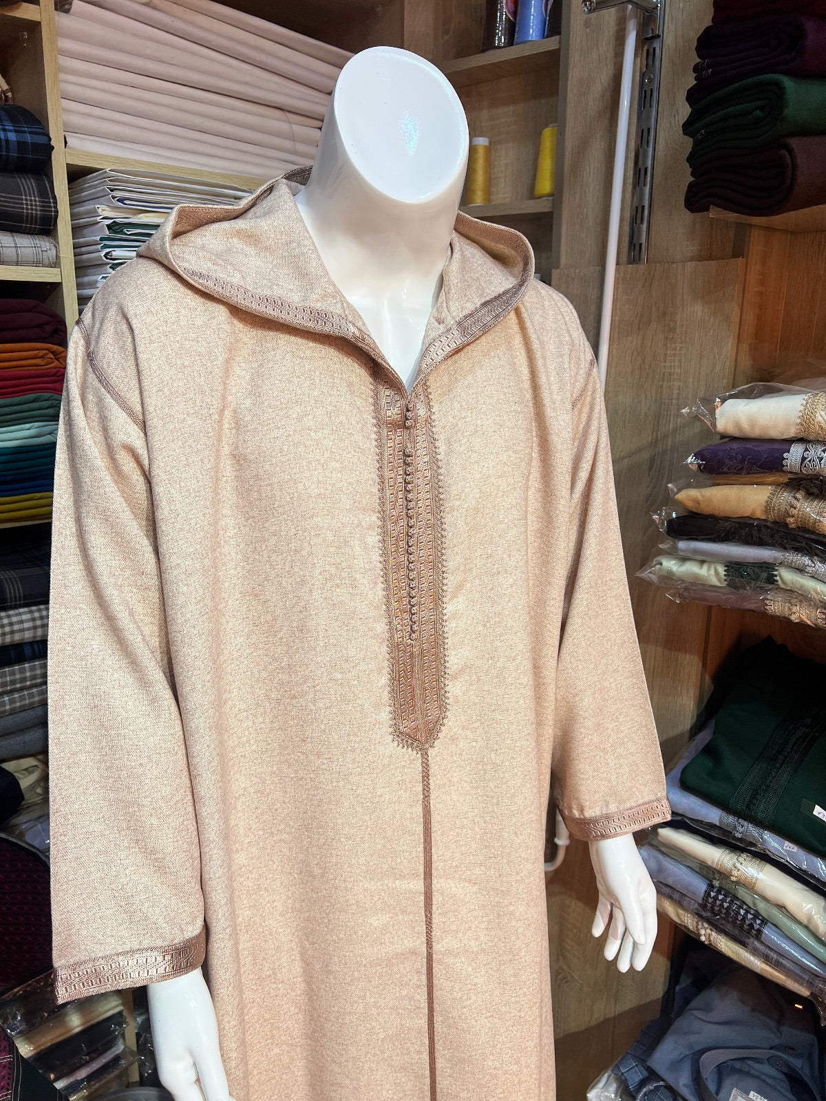 Djellaba aus italienischem Flanell (Winter)